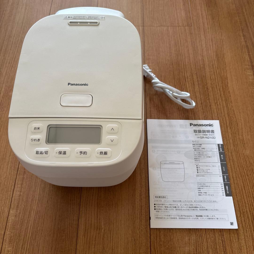 Panasonic IHジャー炊飯器　SR-N210D 概要 IHジャー炊飯器 SR-N210D | 炊飯器 | Panasonic