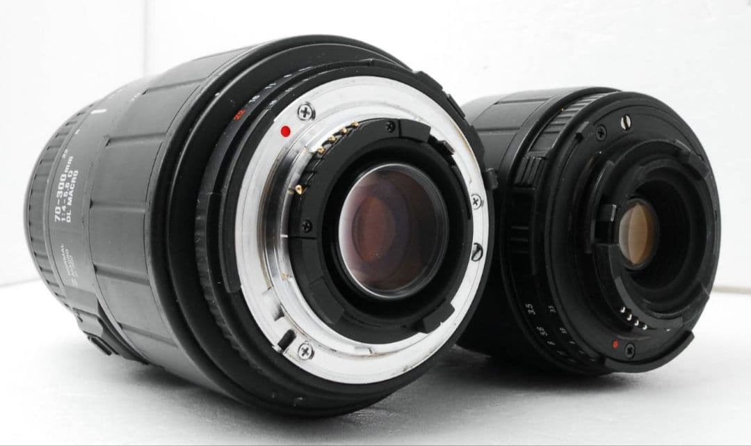 NIKON D70 ダブルレンズ 初心者 一眼レフ ニコン 超望遠 - メルカリ