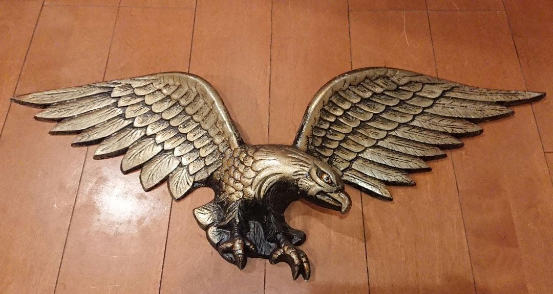 激レア 特大 94cm イーグル 鷲 レリーフ 壁掛け ビンテージ デコトラにも Yahoo!オークション - 日本製 特大 94cm イーグル 鷲 レリーフ 壁掛け