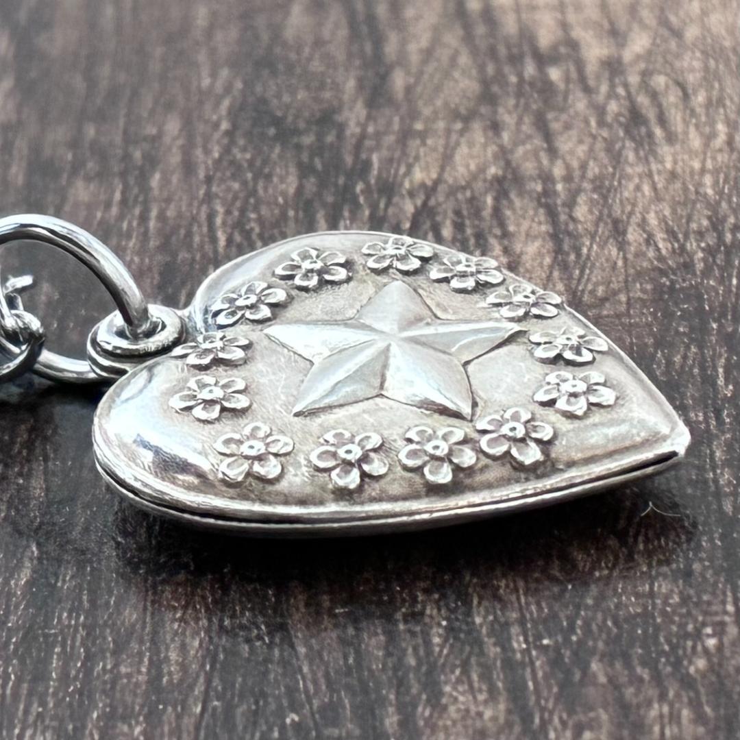 スウィートハートジュエリー スター 花 シルバー ヴィンテージ