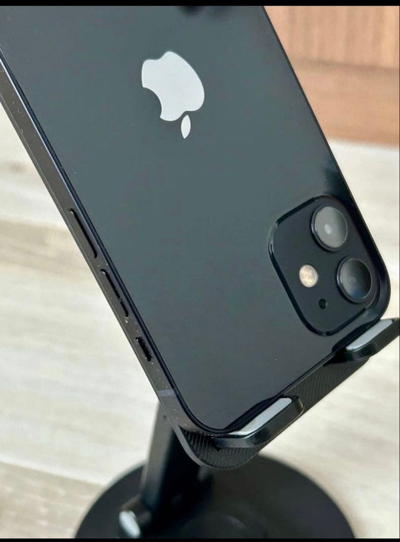【美品】Apple iPhone 12 ブラック 64G SIMフリー