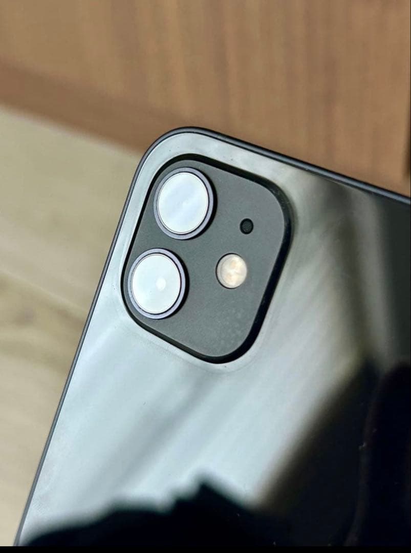 【美品】Apple iPhone 12 ブラック 64G SIMフリー