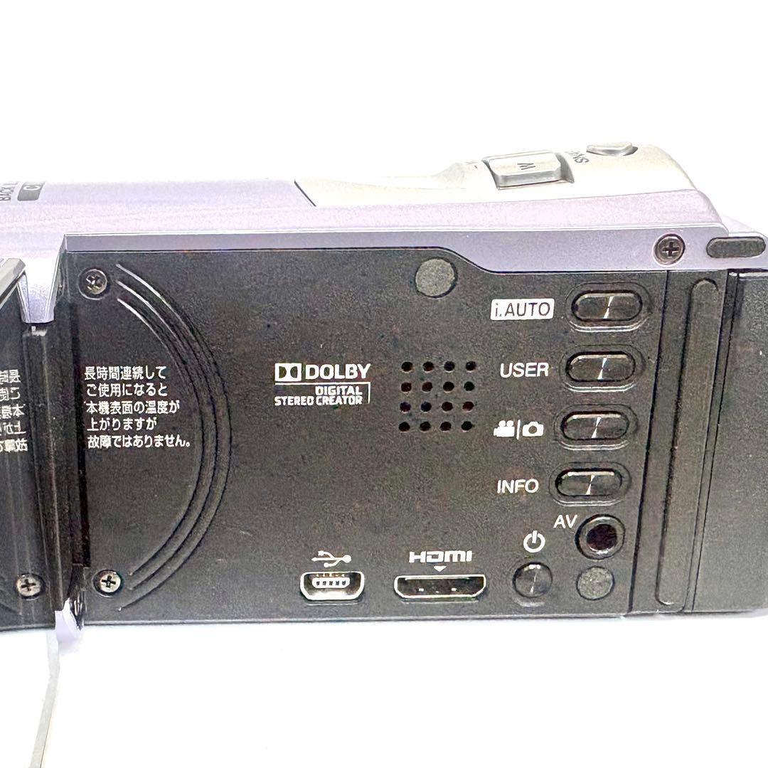 極美品】JVC Everio GZ-HM33-V フルHD 40倍ズーム - メルカリ
