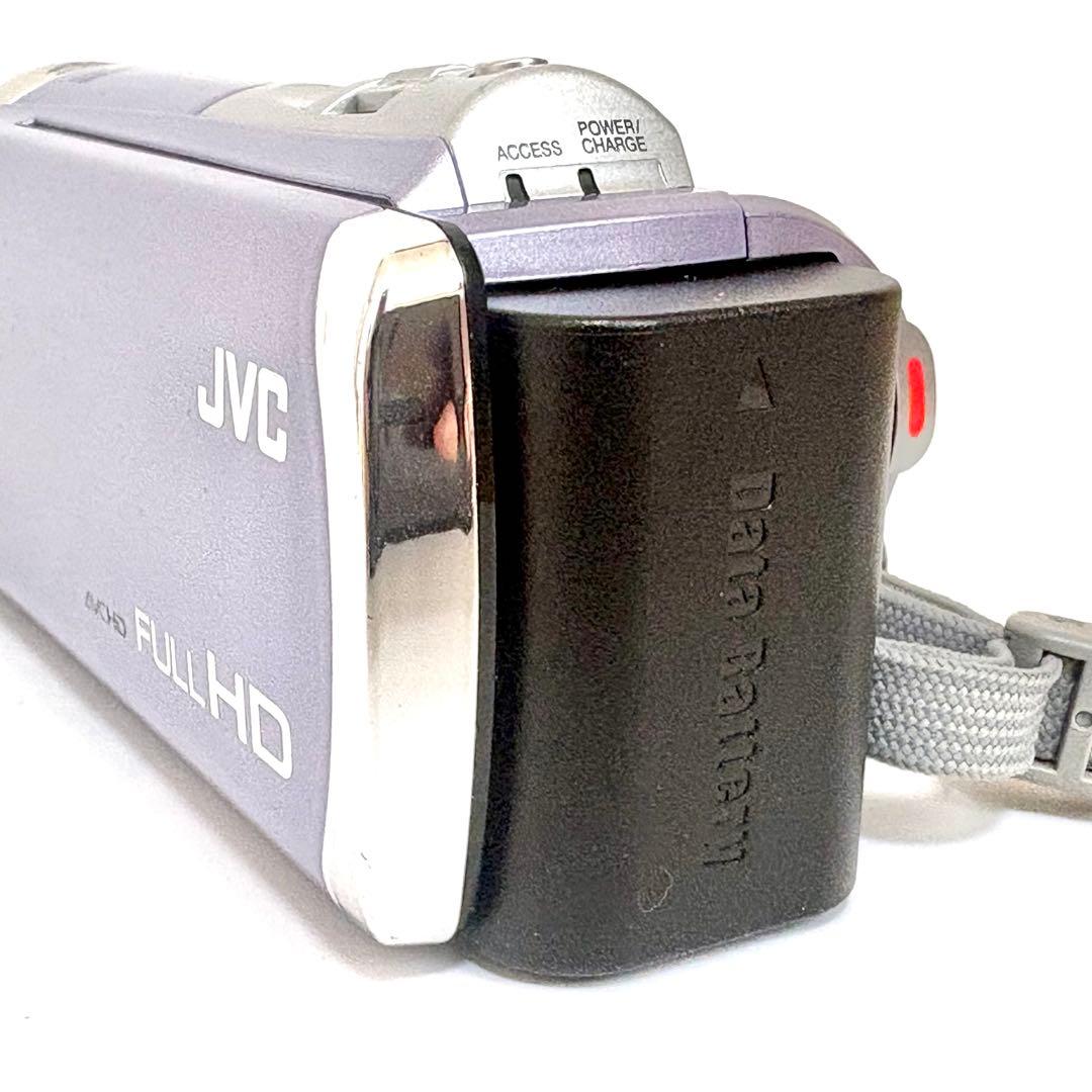 極美品】JVC Everio GZ-HM33-V フルHD 40倍ズーム - メルカリ