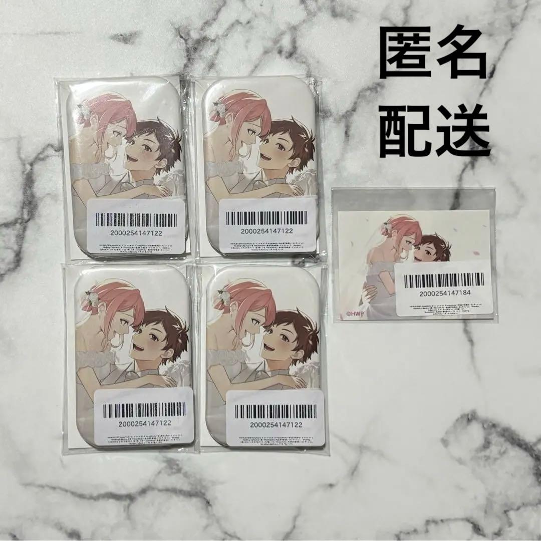 HoneyWorks オンラインくじ 缶バッジ ステッカー 榎本虎太朗 瀬戸口雛