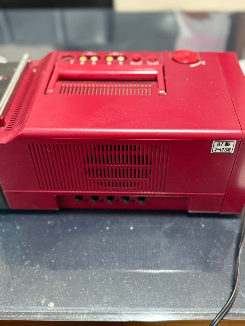 Victor ビクター AA-60 テレビ ポータブル 87年製 レトロ