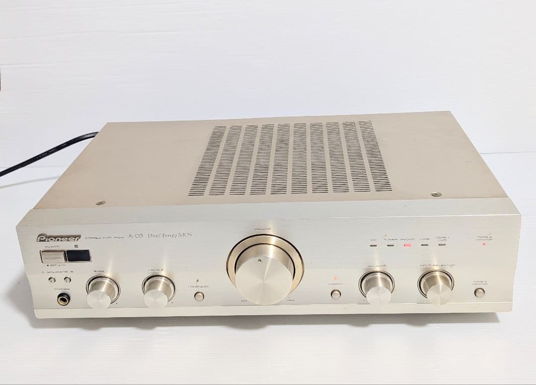 PIONEER　プリメインアンプ A-D3 パイオニア 音響機器 リモコン付き