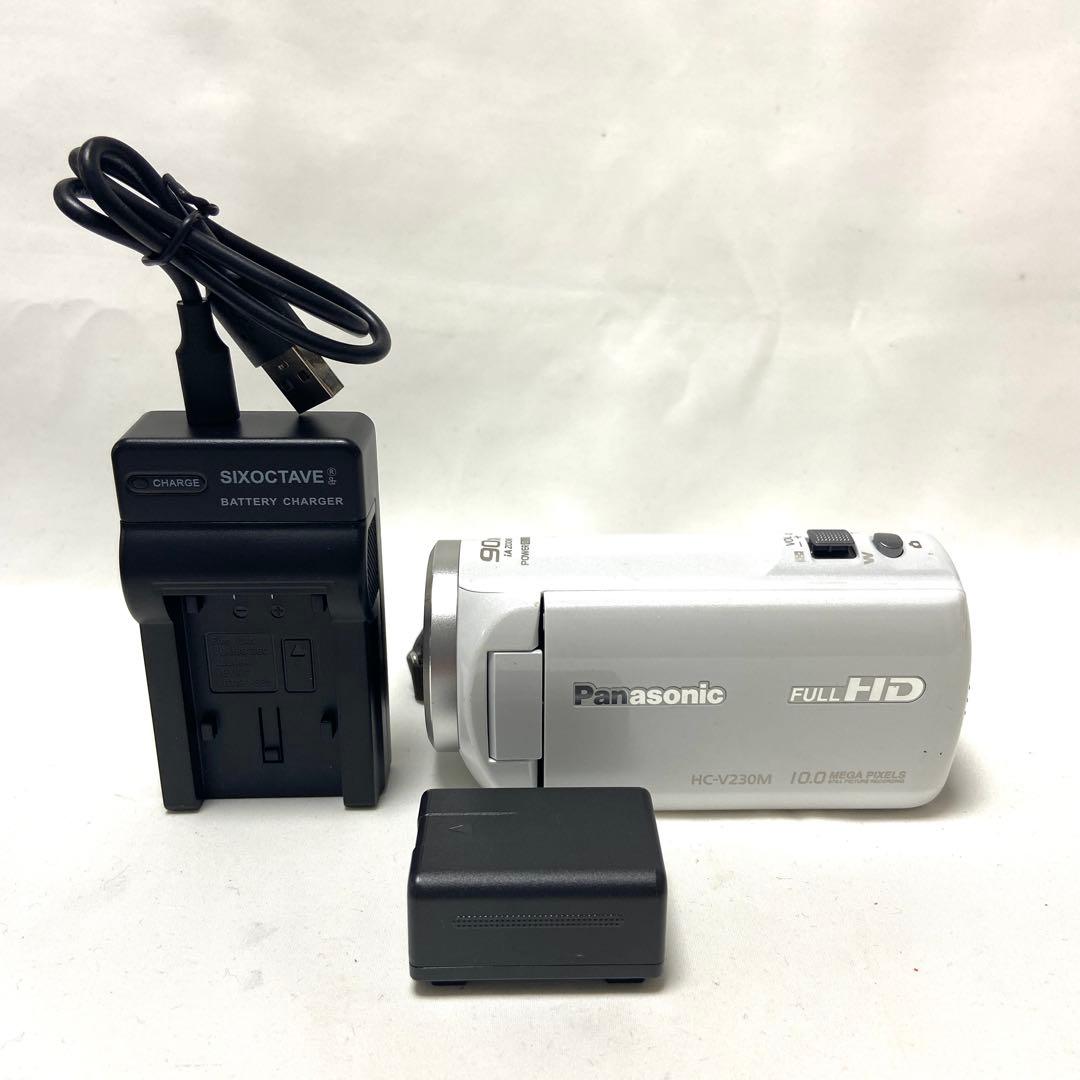 Panasonic パナソニック ビデオカメラ HC-V230M ホワイト 概要 デジタルハイビジョンビデオカメラ HC-V230M | デジタルビデオ