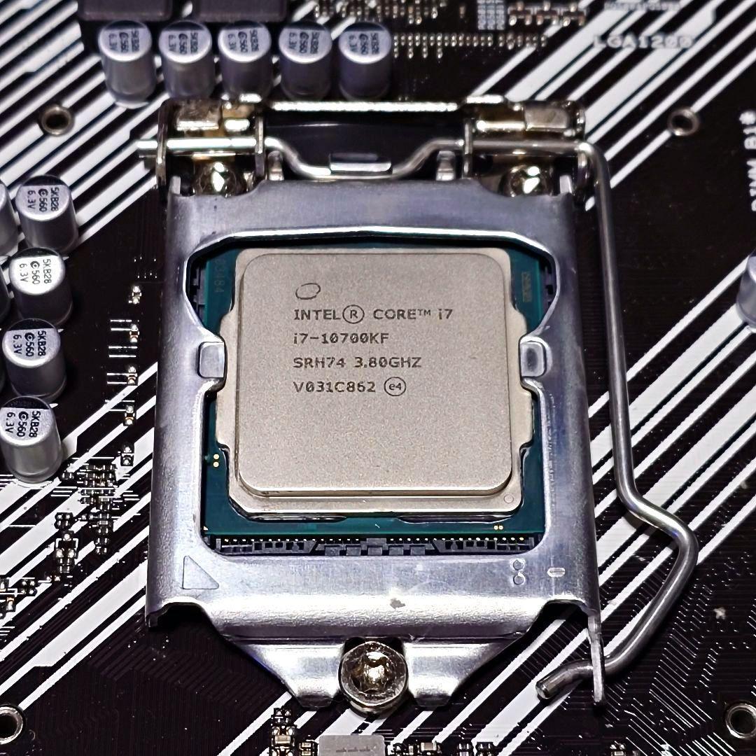 Intel Core i7 10700KF CPU 【動作確認済】