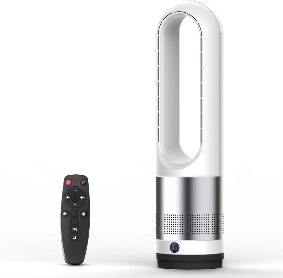 ✨超強力✨冷風機 羽根なし扇風機 DCモーター サーキュレーター タワーファン