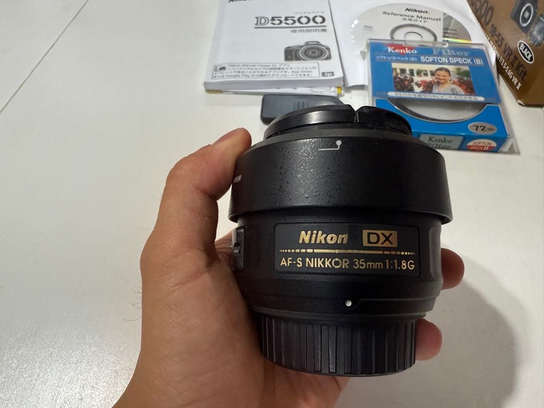 Nikon D5500 デジタル一眼レフ 18-55mm VR Ⅱ Kit