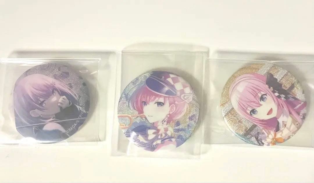 プロセカ プロジェクトセカイ 巡音ルカ グリッター缶バッジ まとめ売り