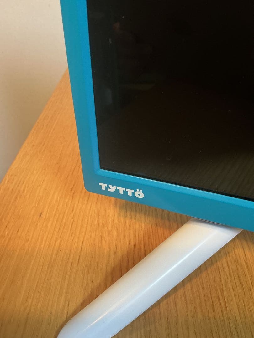 美品　届いてすぐ使える SANSUI 32型テレビ ブルー おしゃれ 付属品完備