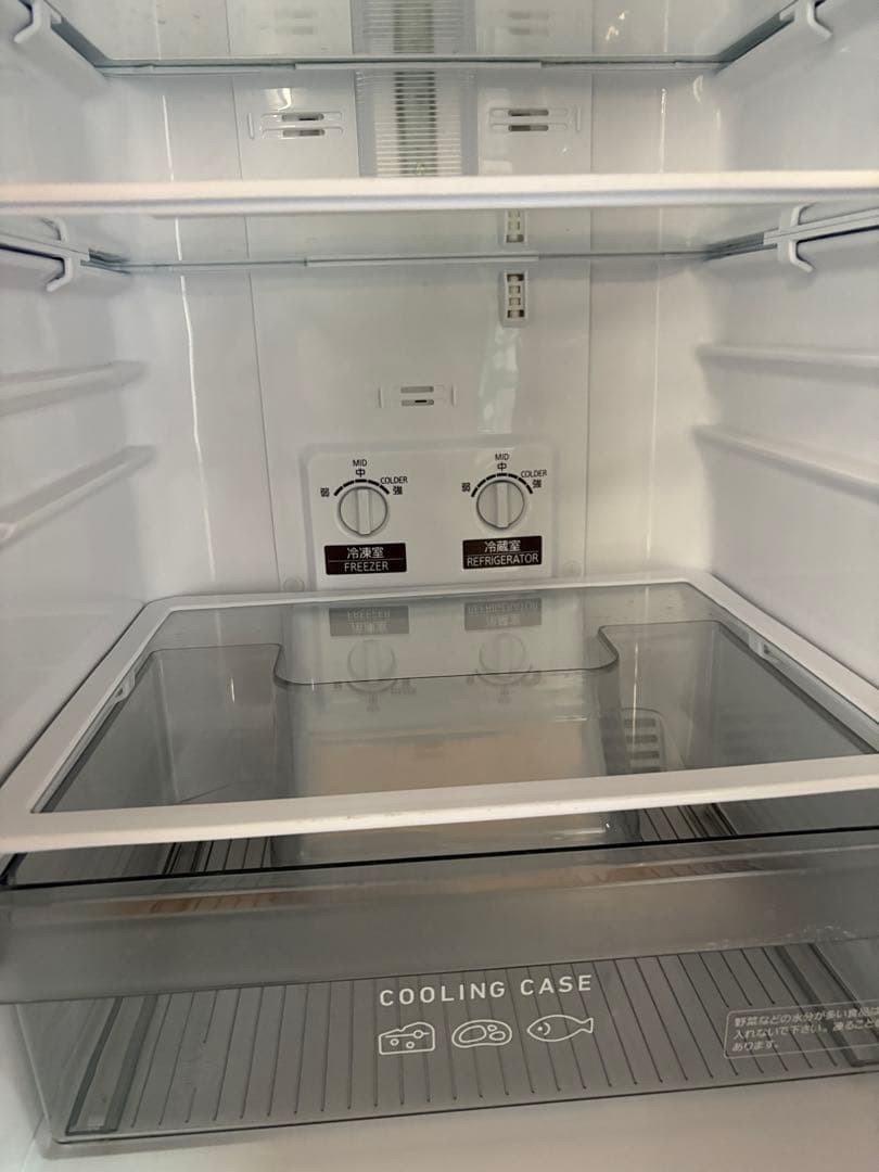 三菱　２ドア冷蔵庫　2022年モデル　146ℓ　MR-P15G-H