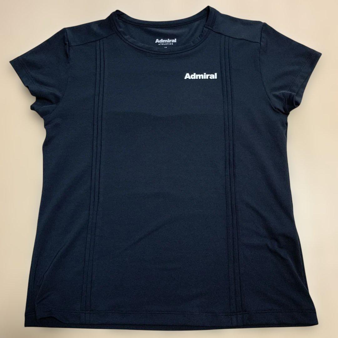 アドミラル　テニスウェア　Mサイズ　ブラック Admiral アドミラル テニス ウェア 長袖シャツ スコート 上下