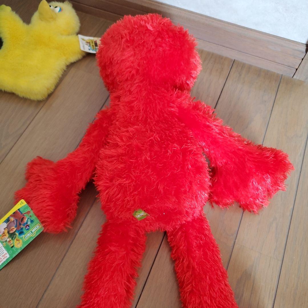 セサミストリート エルモ クッキーモンスター ぬいぐるみ 非売品