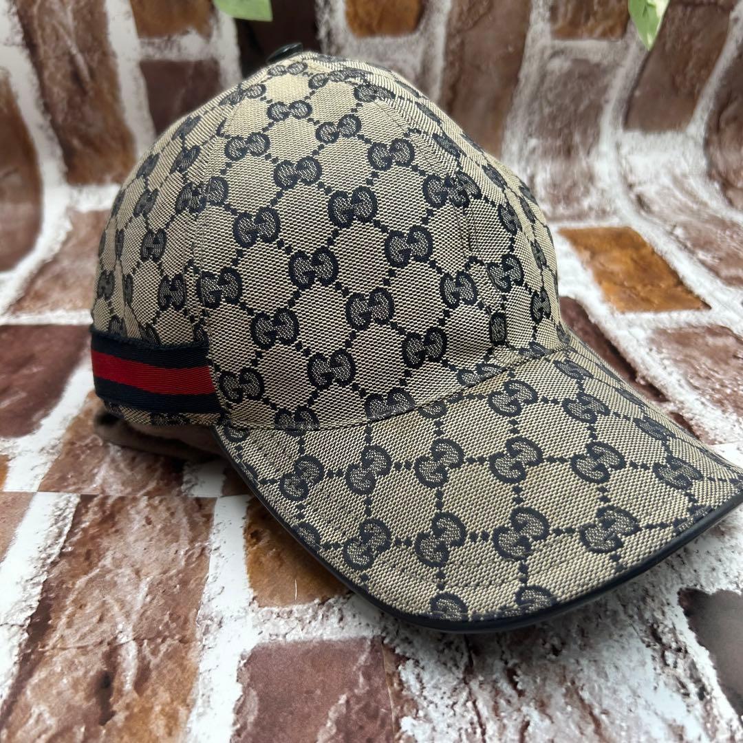 GUCCI GGパターン ベースボールキャップ