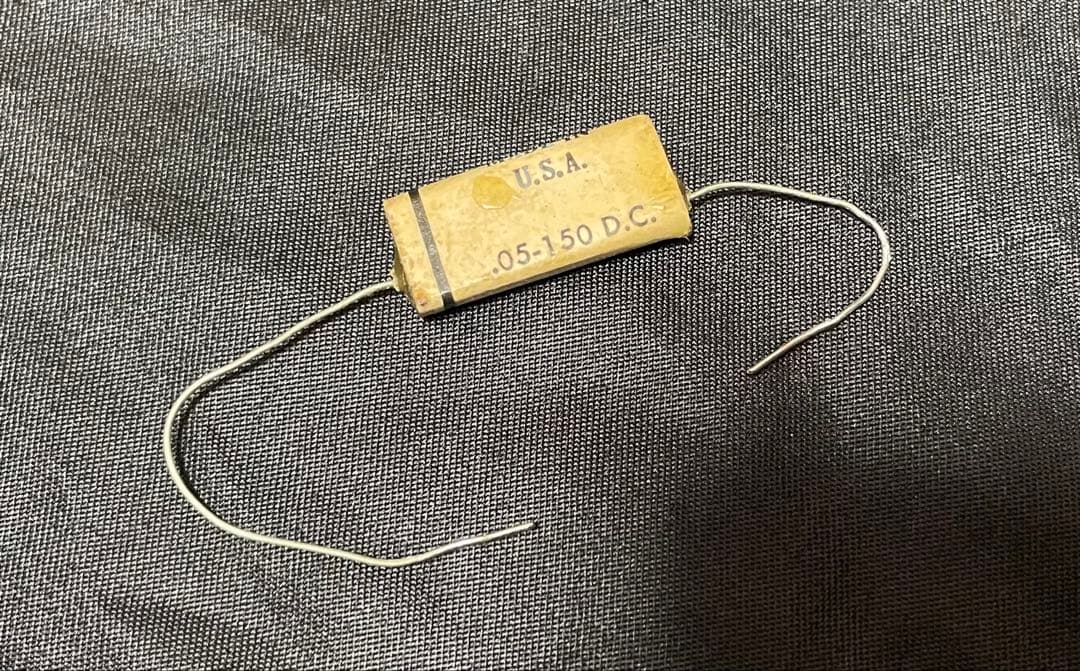 Sprague Flat Box 0.05uF/150VDC コンデンサー Sprague Flat Box 0.05uF/150VDC コンデンサー