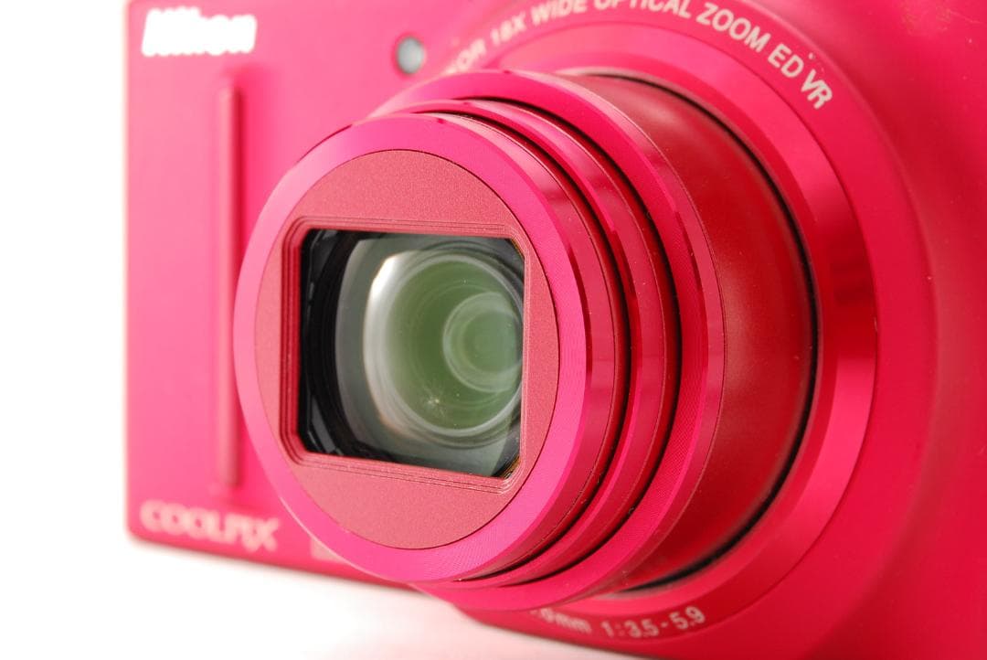 Nikon COOLPIX s9100 赤 ピンク 18倍ズーム 動作確認済