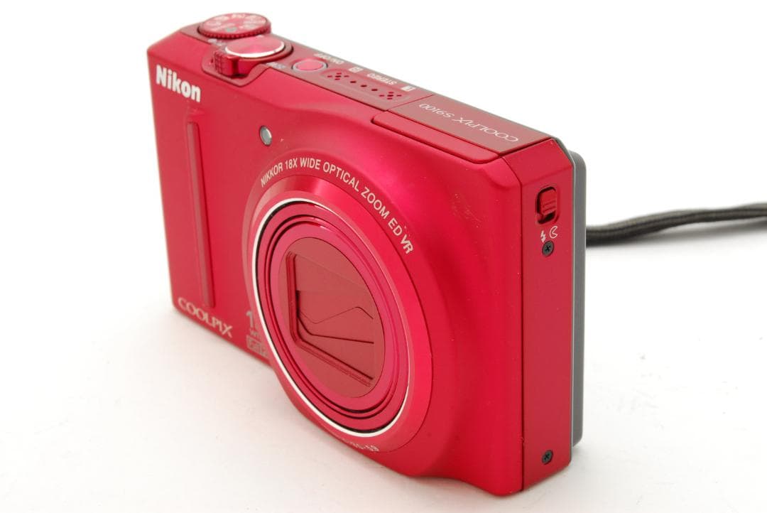 Nikon COOLPIX s9100 赤 ピンク 18倍ズーム 動作確認済