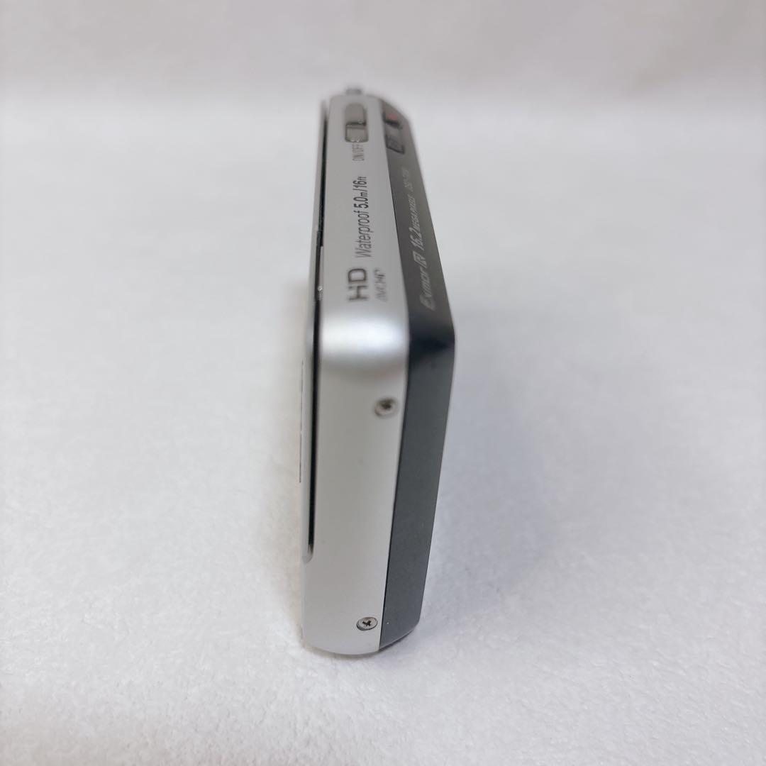 極美品　SONY Cybershot DSC-TX10 シルバー　防水デジカメ