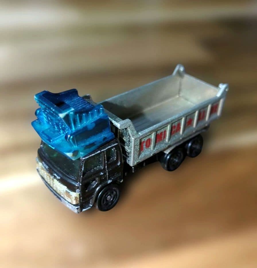 トミカ アートトラックセット 日野 ドルフィン デコトラ ダンプ - メルカリ