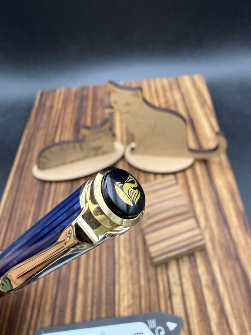 PELIKAN シャーペン D600 青縞 0.7mm 美品