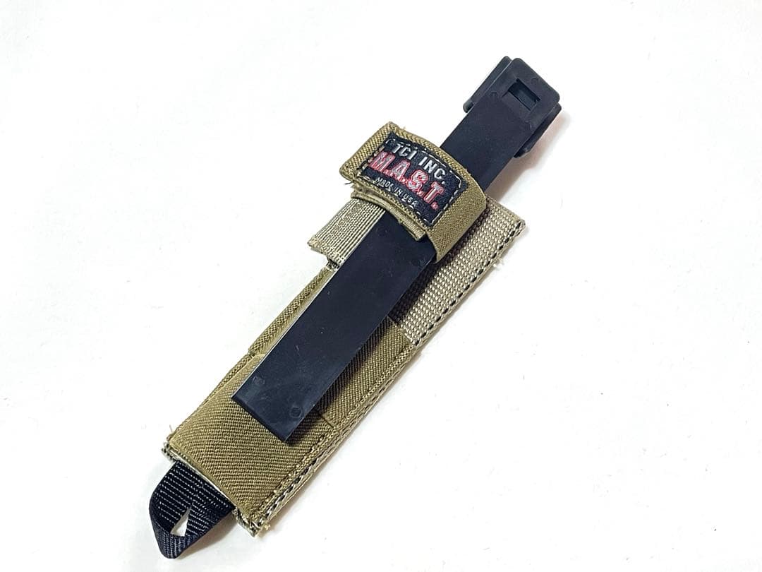 米軍実物 TCI MAST アンテナ リロケーション ポーチ ホルダー コヨーテ 米軍実物 TCI MAST アンテナ リロケーション ポーチ ケーブル ホルダー