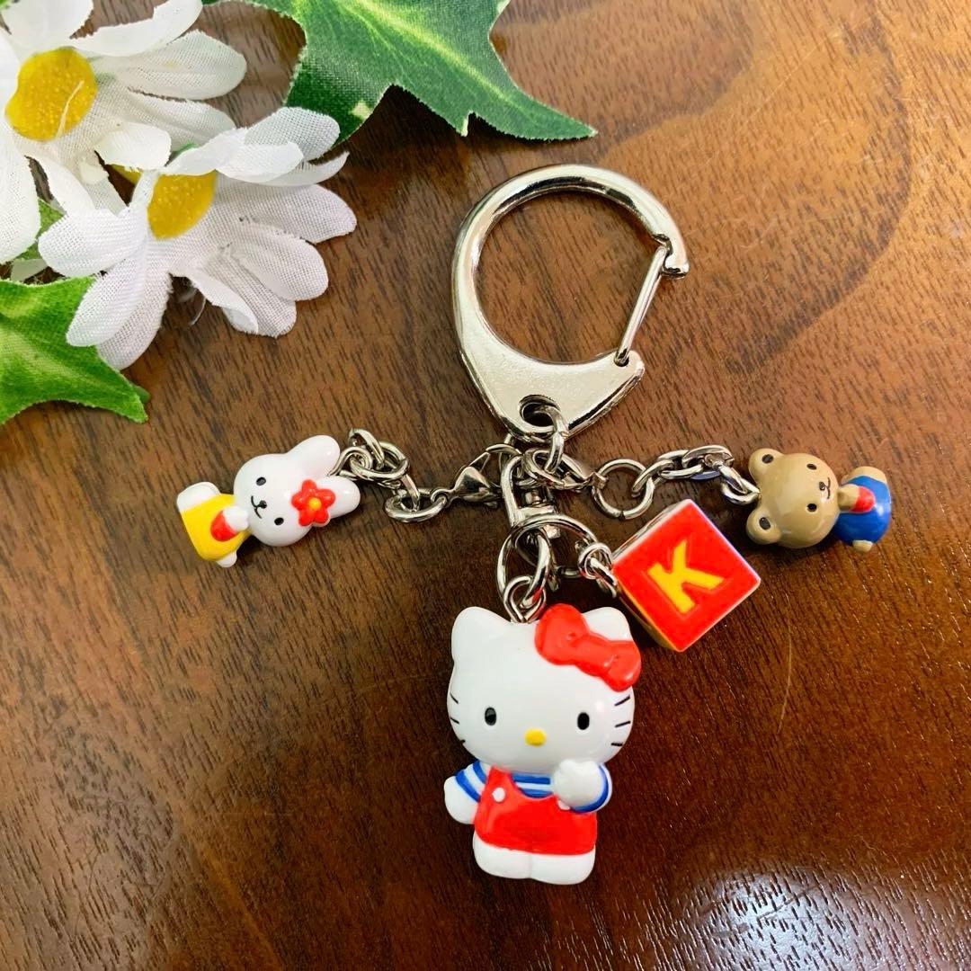 ☆激レア☆ ハローキティ チェーンマスコット レトロ キーホルダー