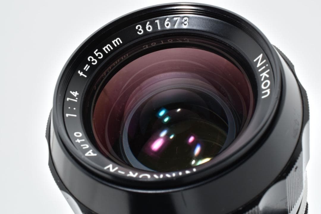 レンズ(単焦点) Nikon N Auto 35mm f/1.4 non Ai L0366