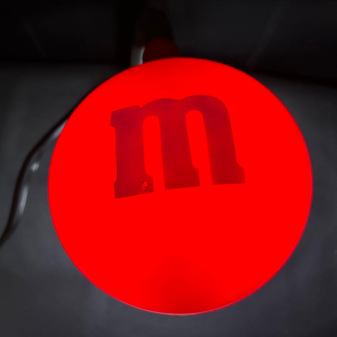 m&m's エムアンドエムズ ビンテージ トーキング デスクトップライト