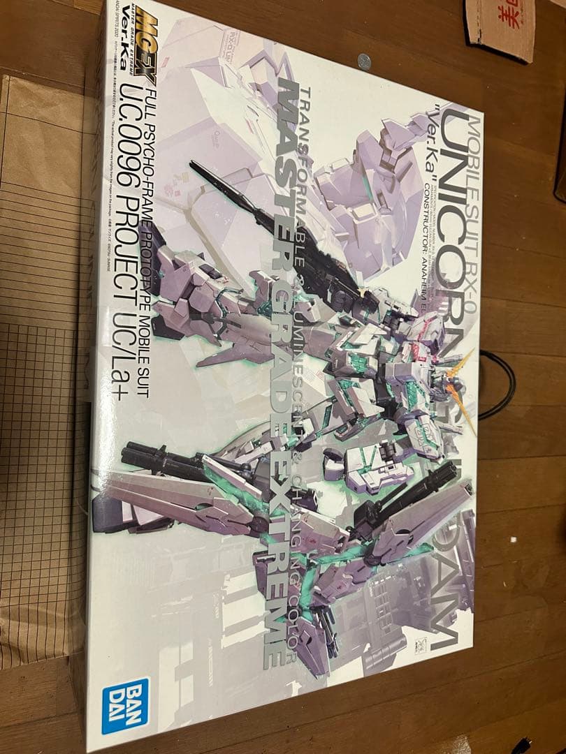 未開封 MGEX 1/100 ユニコーンガンダム Ver.Ka MGEX 1/100 RX-0 Unicorn Gundam (Ver.Ka) | Bandai Gundam Gunpla