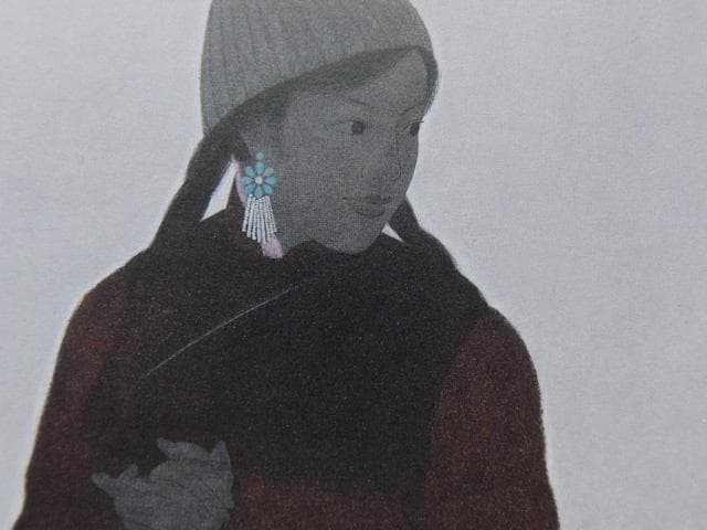 超 安いホビー・楽器・アート - 高橋秀年、【牧笛】、希少な額装用画集