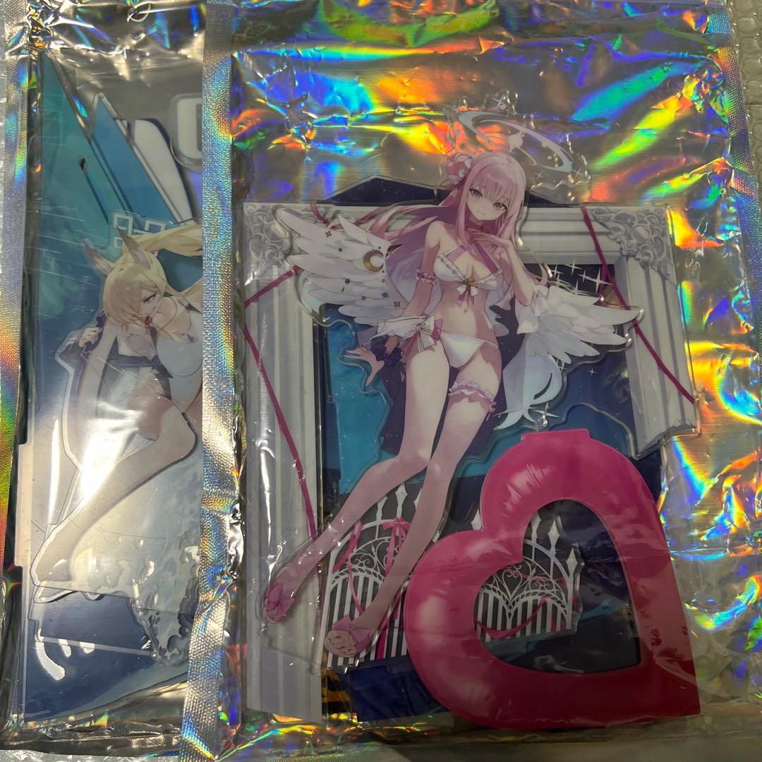 ミカ カンナ ブルーアーカイブ ジオラマ アクリルスタンド モ誰 - メルカリ