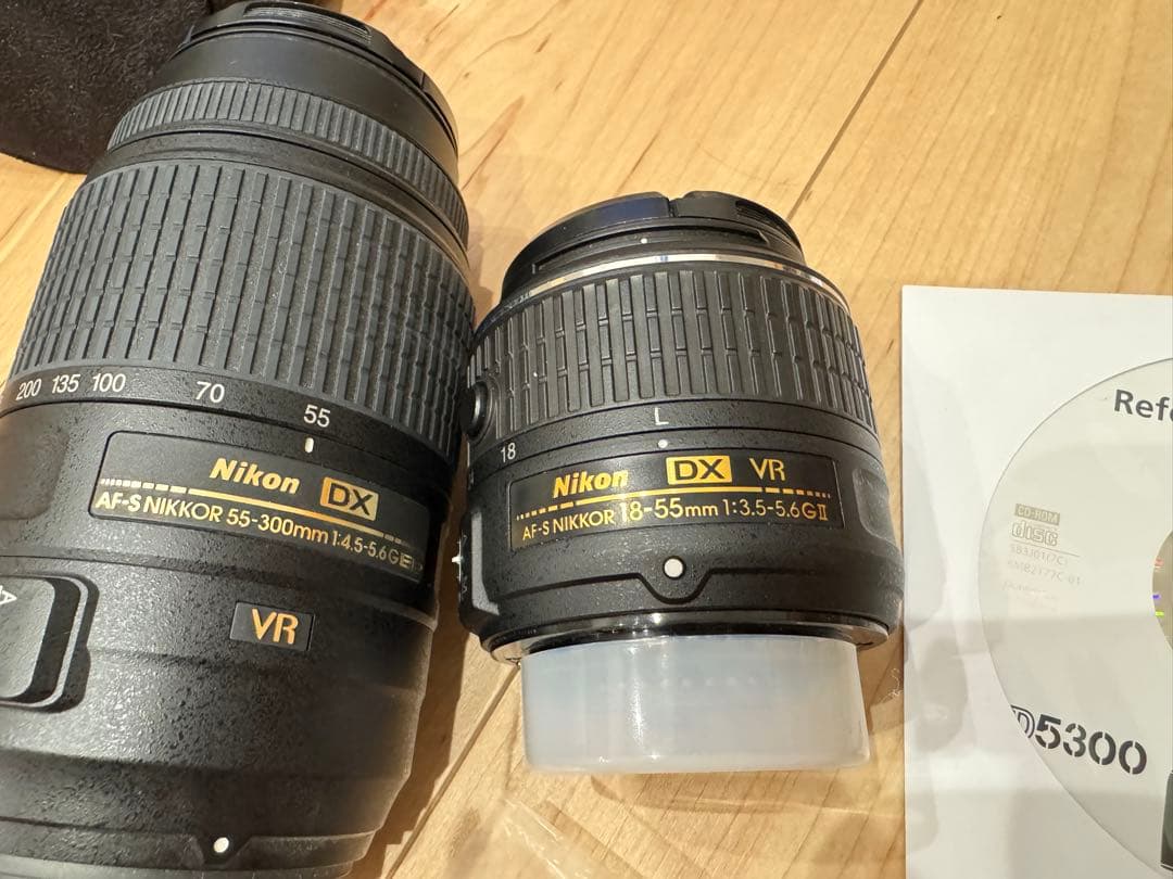 【taka】Nikon D5300 デジタル一眼レフカメラ 本体レンズ2本