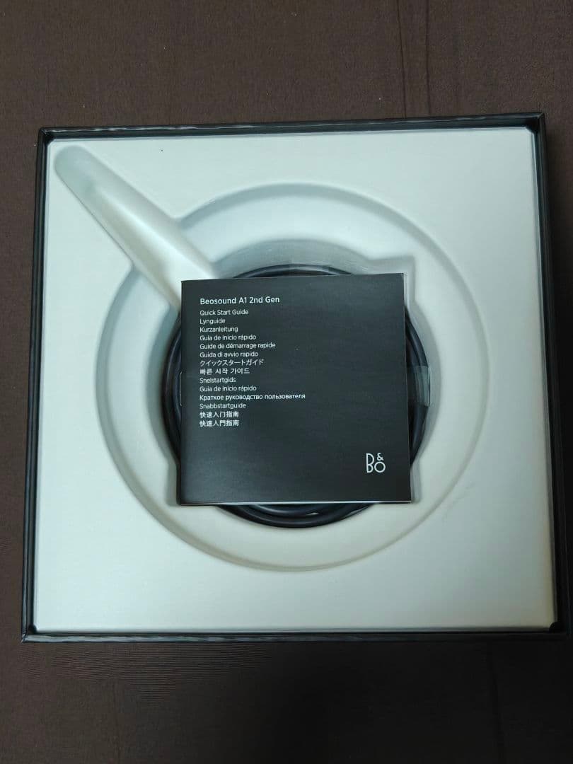 Beosound A1 2nd Gen ブラック