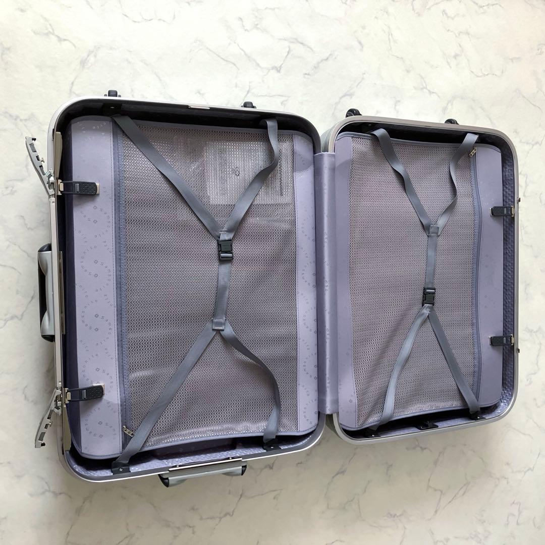 廃盤 サムソナイト シルエットMV 97ℓ スーツケース シルバー 大容量