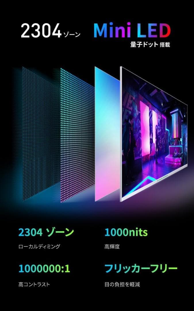 TITAN ARMY 32インチ ゲーミングモニター P32A6V-PRO