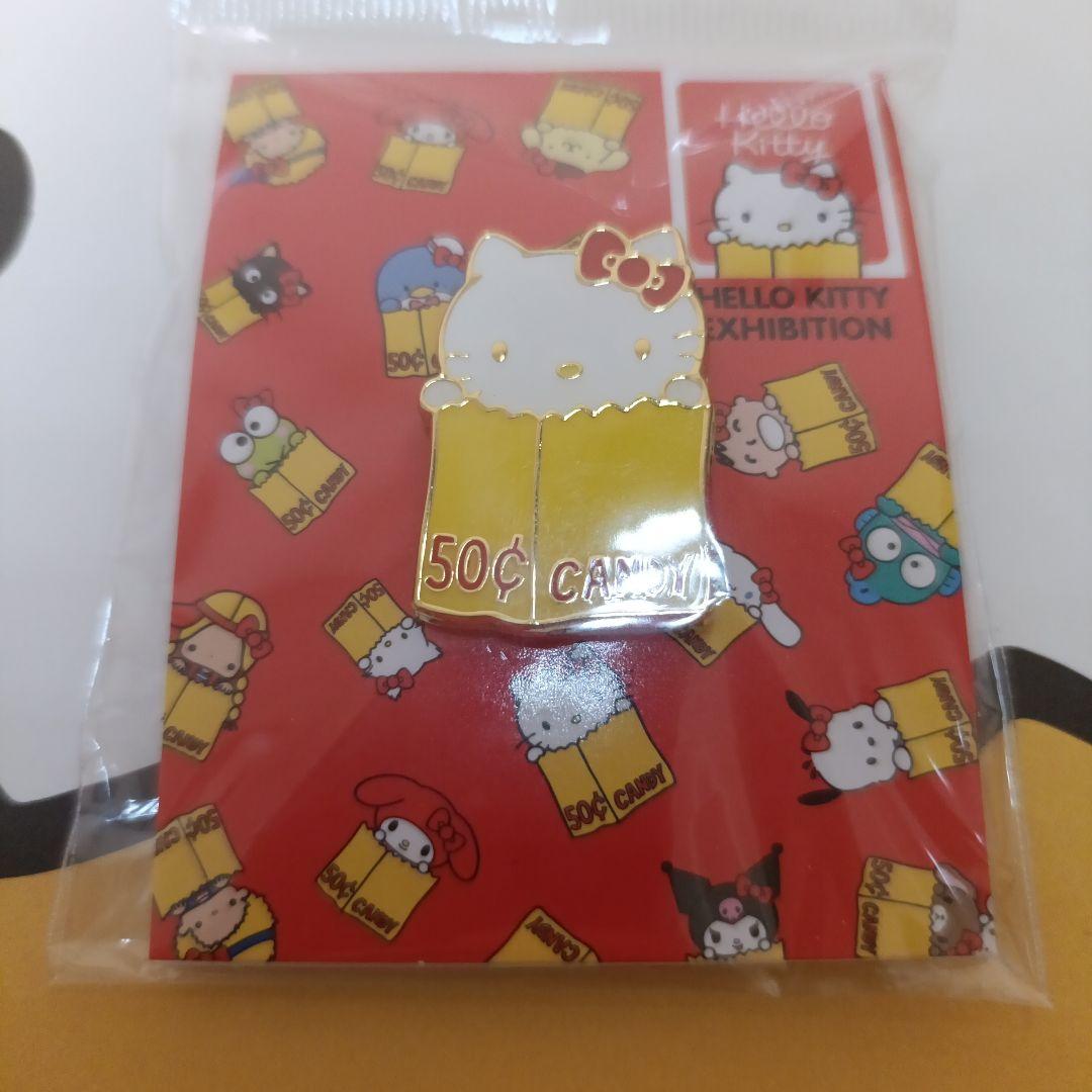 ハローキティ展 京都 ピンバッジ キティちゃん ピンバッジKT - メルカリ