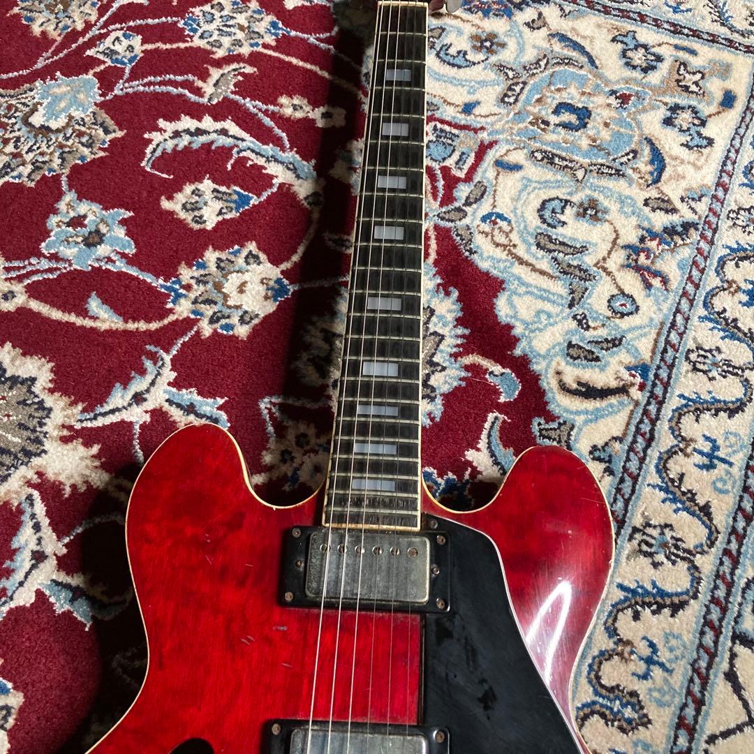 ジャパンヴィンテージ Greco フルアコギター SA-550 1977年製 - メルカリ