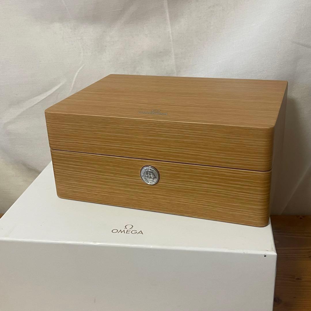 オメガ OMEGA 時計箱 ケース 空箱 木箱 - メルカリ
