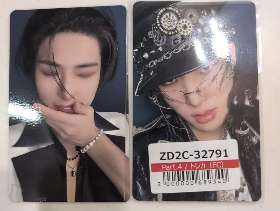 ATEEZ ミンギ トレカ ユニバ特典 - メルカリ