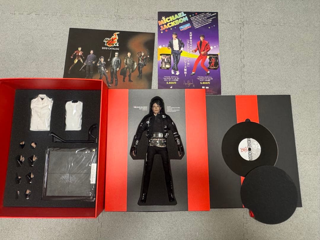 ホットトイズ/マイコン DX 1/6スケール/ マイケル・ジャクソン BAD版 マイコン DX】1／6スケールフィギュア マイケル・ジャクソン