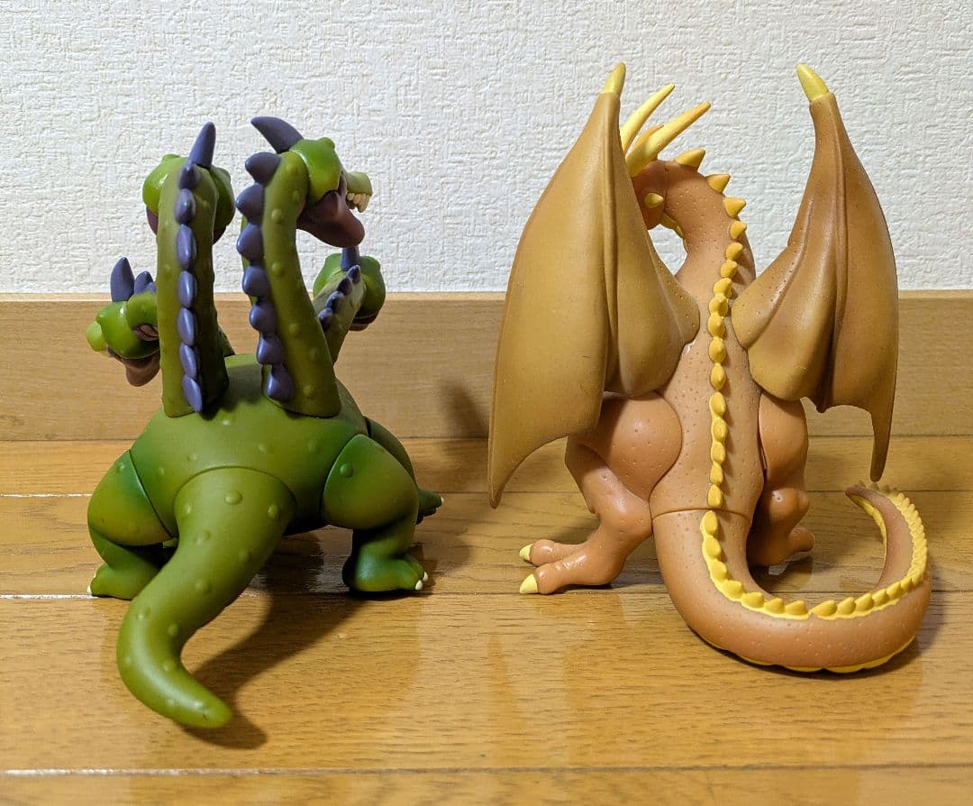 やまたのおろち グレイトドラゴン ソフビモンスター フィギュア 2体