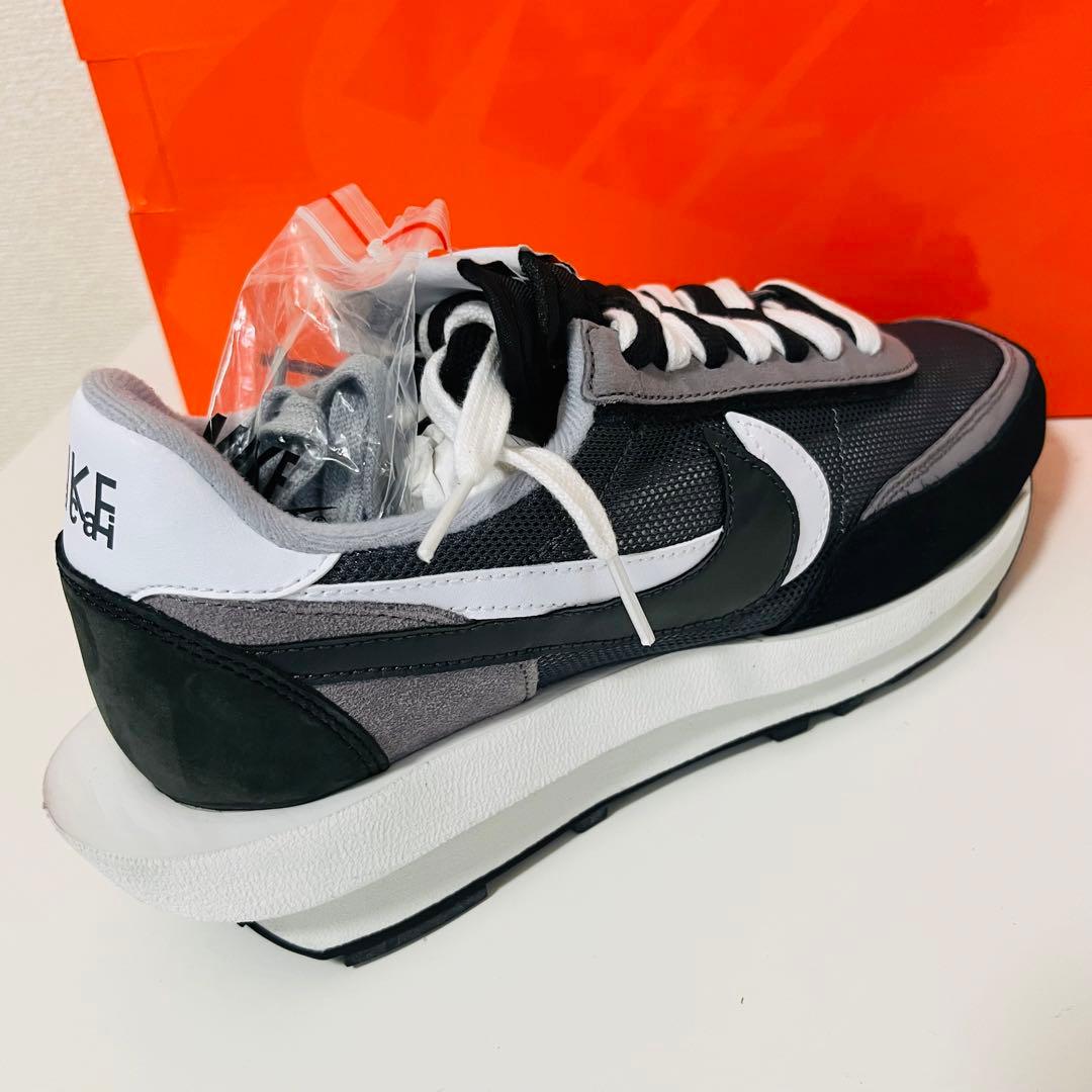 【新品】NIKE LD WAFFLE／SACAI 28.5cm ブラック