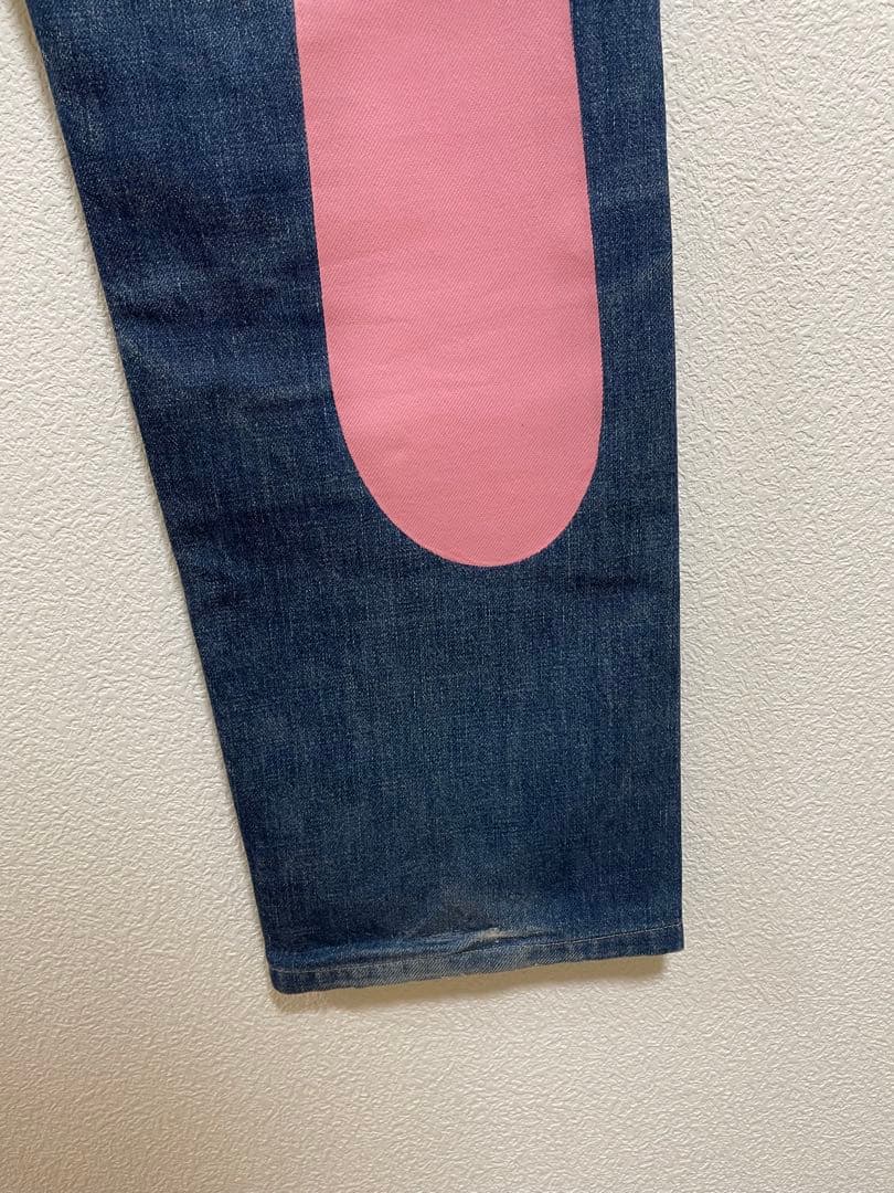 EVISU No.2 Lot.2504 W30×L35 ピンク大黒 初期モデル - メルカリ