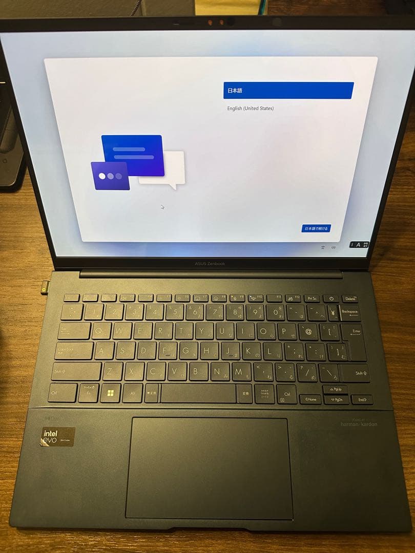 その他ノートPC本体 ASUS zenbook 14 OLED ux3405ma-u7161w