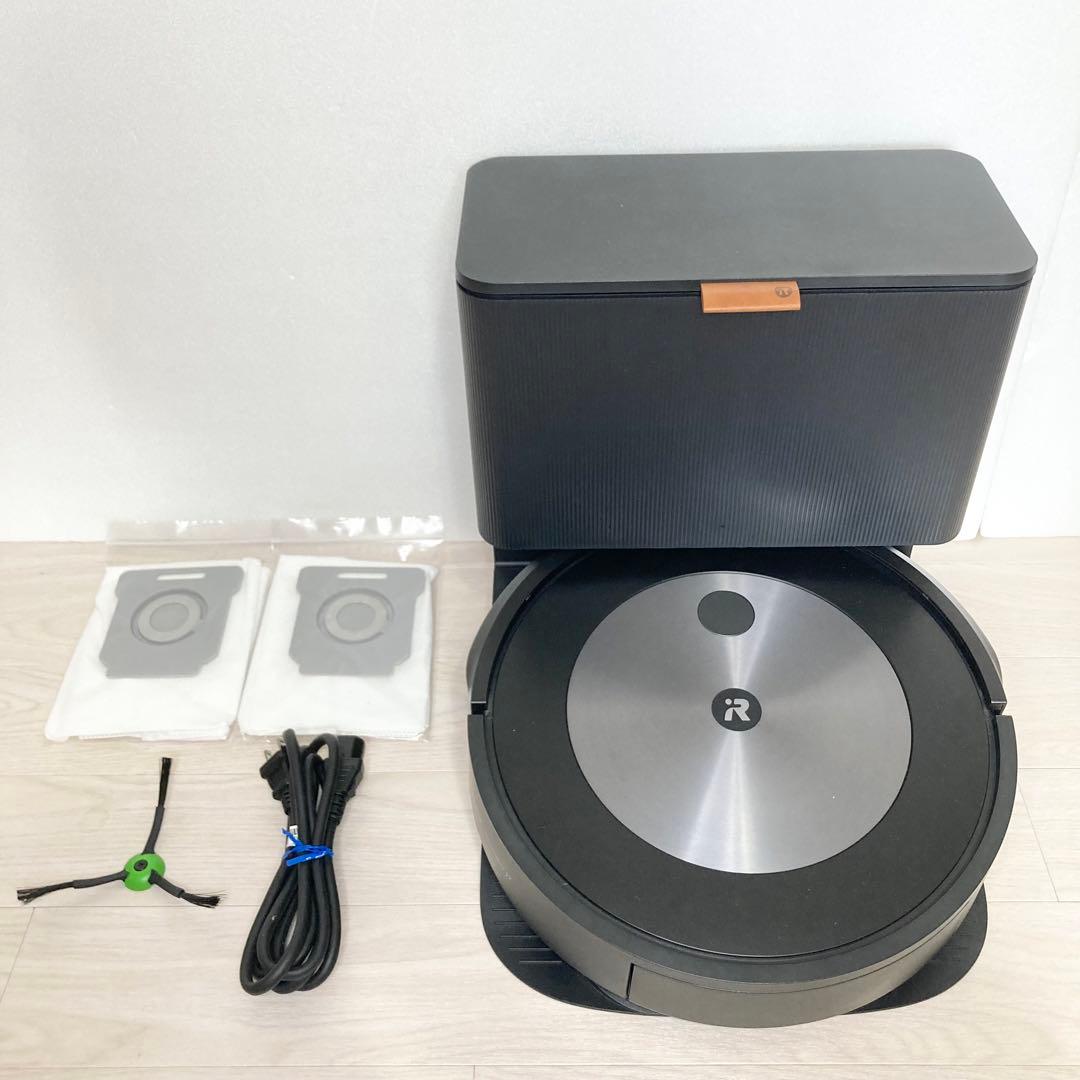 美品iRobot Roomba j7+ ロボット掃除機 ルンバ クリーンベース付 ロボット掃除機 Roomba（ルンバ）j7+【クリーンベース（自動ゴミ収集機
