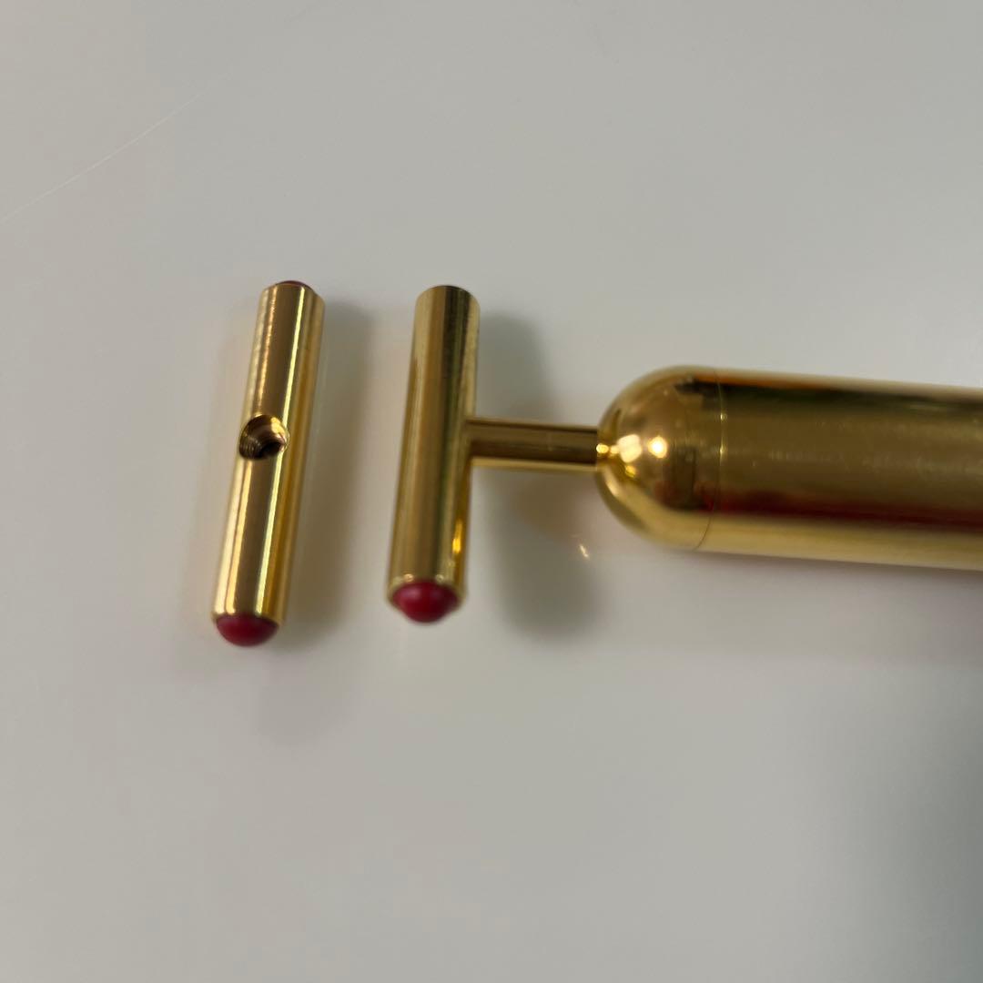 【未使用品】新リンパ療法 RAJAS ビューティーバー 交換用ヘッドバー 付き