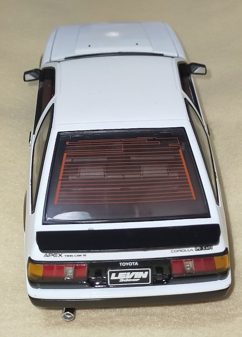 川崎忍様専用 アオシマ DISM 1/24 AE86 レビン 2台セット 現状品